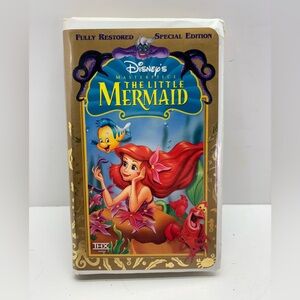 Disney’s Masterpiece The Little Mermaid Fully Restored Special Edition VHS